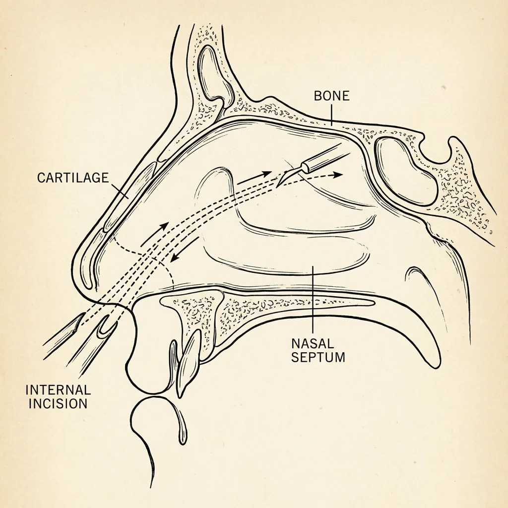 Closed Rhinoplasty