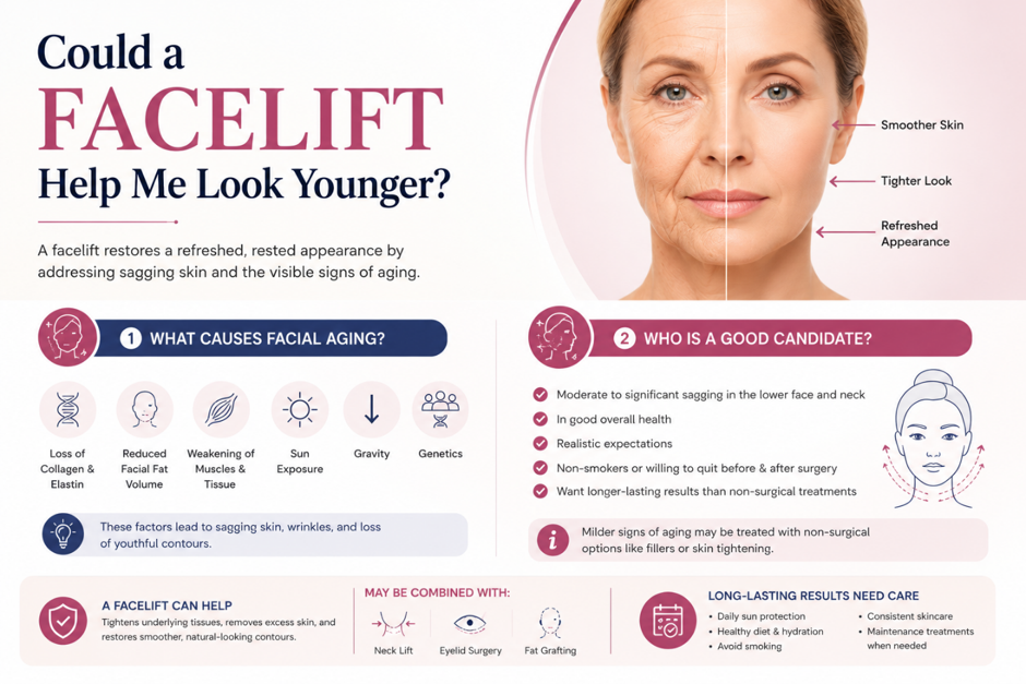 Could a Facelift Help Me Look Younger? 
