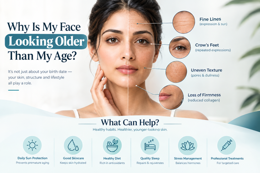 Why Is My Face Looking Older Than My Age?